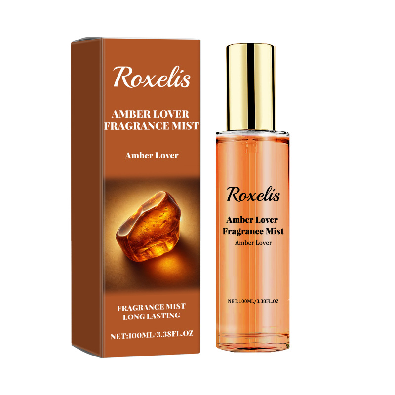 Perfume Fragrance Vanilla - ロクセリス アンバーロマンス パフュームスプレー 長持ちする香り、フレッシュでナチュラル、カップルのデートに最適
