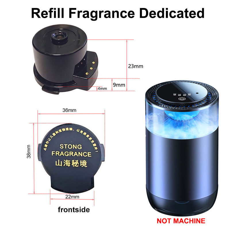 Perfume Fragrance Machine - 車用芳香剤ディフューザーアクセサリー専用詰め替え液 エッセンシャルオイル香水指定