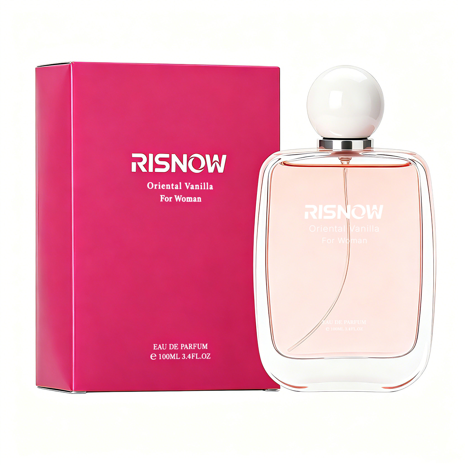 Perfume Fragrance Vanilla - RISNOW オリエンタルバニラ オードパルファム 100ml | フローラルフルーティグルマンフレグランス（シナモン、チュベローズ、バニラ入り）