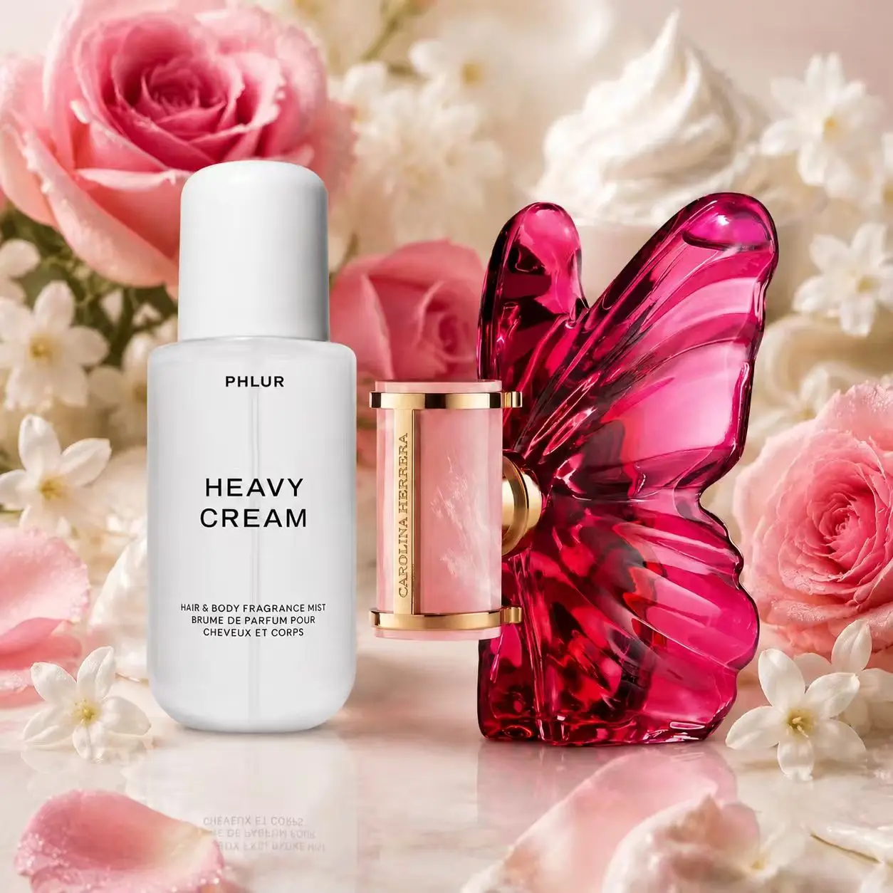 2PC PHLUR レディースフレグランスデュオセット、バニ - Perfume Fragrance Vanilla のレビューと価格
