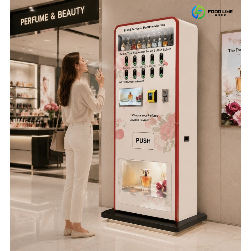 香水自動販売機 上部スプレー下部販売 スマートLCDタッチ式 - Perfume Fragrance Sale のレビューと価格
