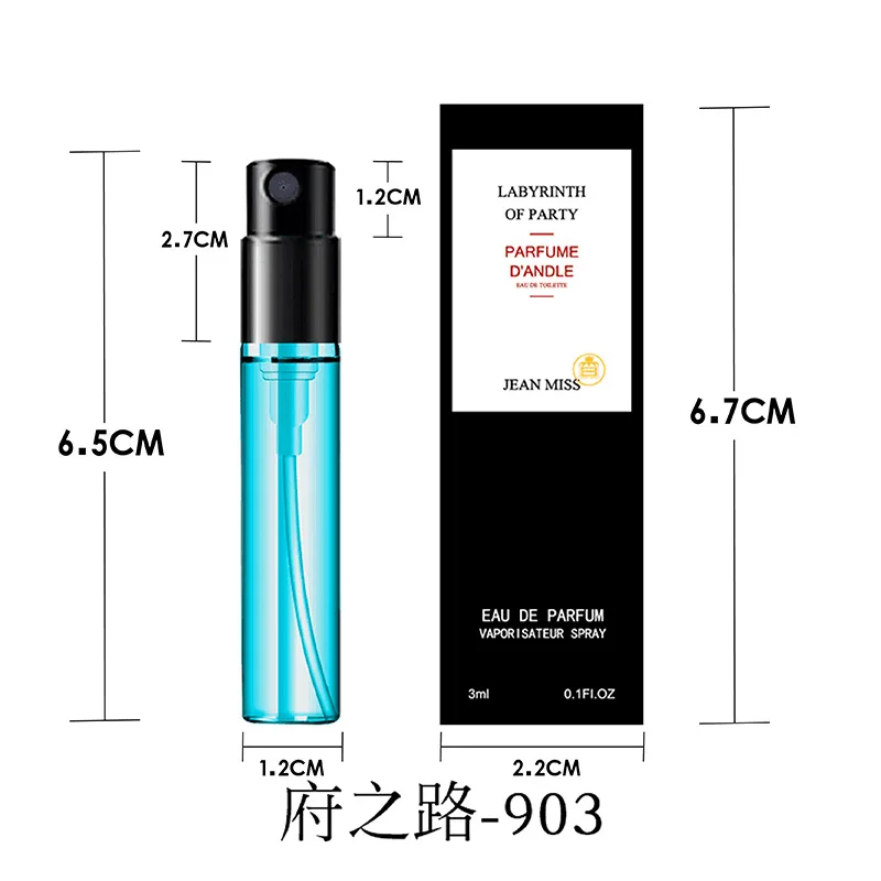 携帯用3MLプレミアム香水、長持ちする香り、オリジナルコロン - Perfume Fragrance Vanilla のレビューと価格