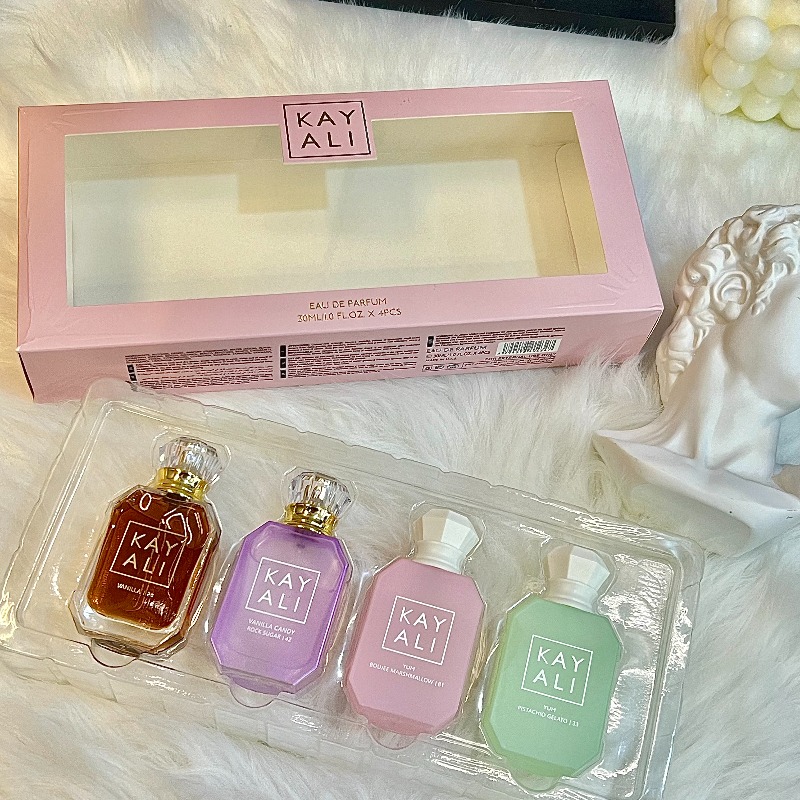 カヤリ アラビアン パフュームセット 4x30ml 長持ちす - Perfume Fragrance Vanilla のレビューと価格