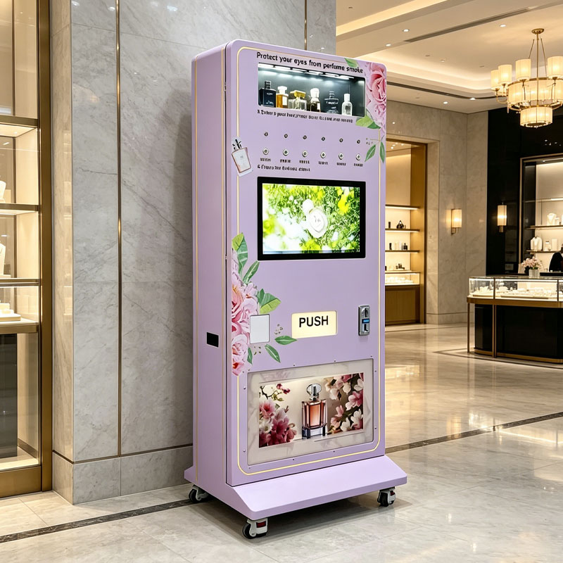 高級香水自動販売機 タッチスクリーン式 香水ディスペンサー  - Perfume Fragrance Sale のレビューと価格
