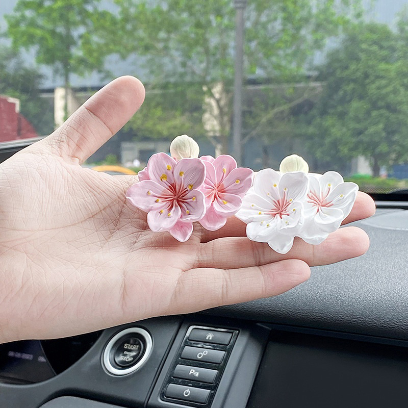 1pc 車のファッション小さな絶妙な香水クリップ花の形の空気 - Perfume Fragrance Machine のレビューと価格