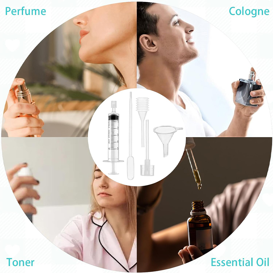 40個/8個入り香水詰め替えポンプツール、香水デカンターキッ - Perfume Decant Sample のレビューと価格
