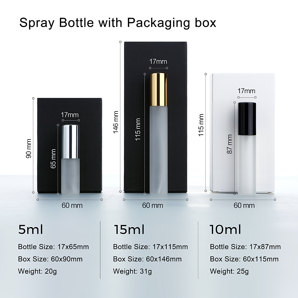 50個入り 5/10/15ml 香水ボトル アルミ製スプレー - Perfume Decant Sample のレビューと価格