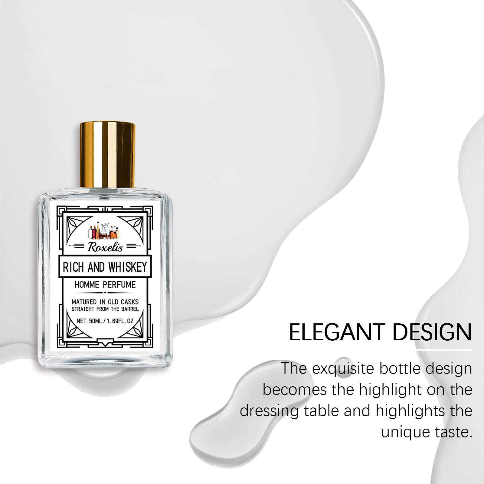ロクセリス 50ml チャーム ウイスキー メンズ香水 グル - Perfume Fragrance Vanilla のレビューと価格